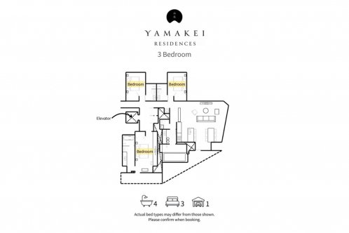 Yamakei - 3 Bedroom Residence