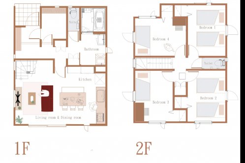 Shiori - 4 Bedroom House
